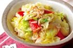 蝦苗蟹柳炒椰菜 ( Stir-fried Cabbage with Dried Baby Shrimps and Crab Sticks )